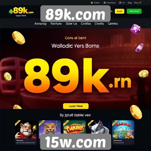 Plataforma de jogos 89k.com destaca-se por sua usabilidade