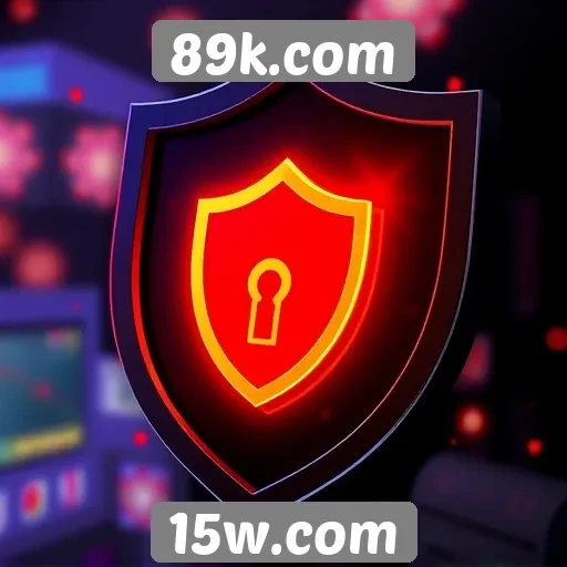 Recursos de segurança e proteção no site 89k.com